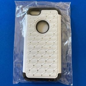 iPhone 6 - MYBAT Crystal Case (WHITE/BLACK)